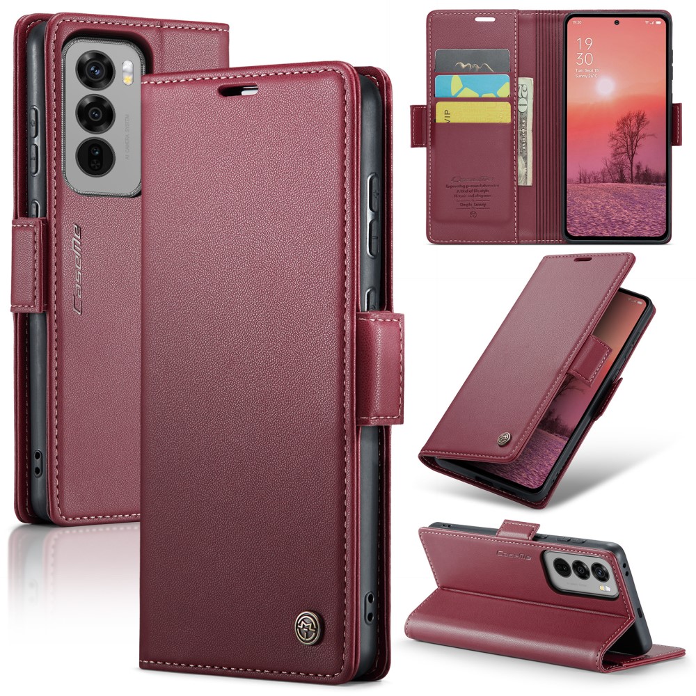 Θήκη Oppo Reno12 Pro 5G CASEME 023 Series Πορτοφόλι με βάση στήριξης Θήκη Oppo Reno12 Pro 5G CASEME 023 Series Πορτοφόλι με βάση στήριξης