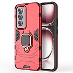 Θήκη Oppo Reno12 Pro 5G Mad Mask Πλάτη Thin Armor με Μαγνητικό δαχτυλίδι και Βάση στήριξης TPU κόκκινο