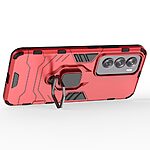 Θήκη Oppo Reno12 Pro 5G Mad Mask Πλάτη Thin Armor με Μαγνητικό δαχτυλίδι και Βάση στήριξης TPU κόκκινο - Image 2