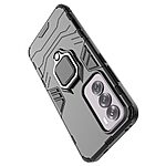 Θήκη Oppo Reno12 Pro 5G Mad Mask Πλάτη Thin Armor με Μαγνητικό δαχτυλίδι και Βάση στήριξης TPU μαύρο - Image 4