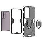 Θήκη Oppo Reno12 Pro 5G Mad Mask Πλάτη Thin Armor με Μαγνητικό δαχτυλίδι και Βάση στήριξης TPU μαύρο - Image 5