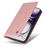 Θήκη Oppo Reno12 Pro 5G YIKATU Folio Series με βάση στήριξης, υποδοχή καρτών και μαγνητικό κούμπωμα Flip Wallet από συνθετικό δέρμα και TPU ροζ χρυσό - Image 5