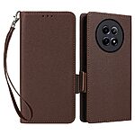 Θήκη Realme 12x 5G / 12 5G Mad Mask Leather Wallet handbag litchi με βάση στήριξης