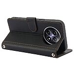 Θήκη Realme 12x 5G / 12 5G Mad Mask PU Leather Series V3 με βάση στήριξης, υποδοχές καρτών και μαγνητικό κούμπωμα μαύρο - Image 3