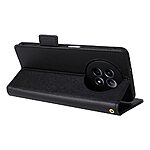 Θήκη Realme 12x 5G / 12 5G Mad Mask Leather Wallet handbag litchi με βάση στήριξης, υποδοχές καρτών και μαγνητικό κούμπωμα μαύρο - Image 4