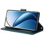 Θήκη Realme 12x 5G / 12 5G Mad Mask PU Leather Series V3 με βάση στήριξης, υποδοχές καρτών και μαγνητικό κούμπωμα πράσινο - Image 4