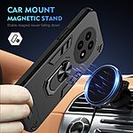 Θήκη Realme 12x 5G / 12 5G Mad Mask Camshield Armor Guard v5 Πλάτη Kickstand και Βάση στήριξης από σκλήρό Premium TPU μαύρο - Image 3