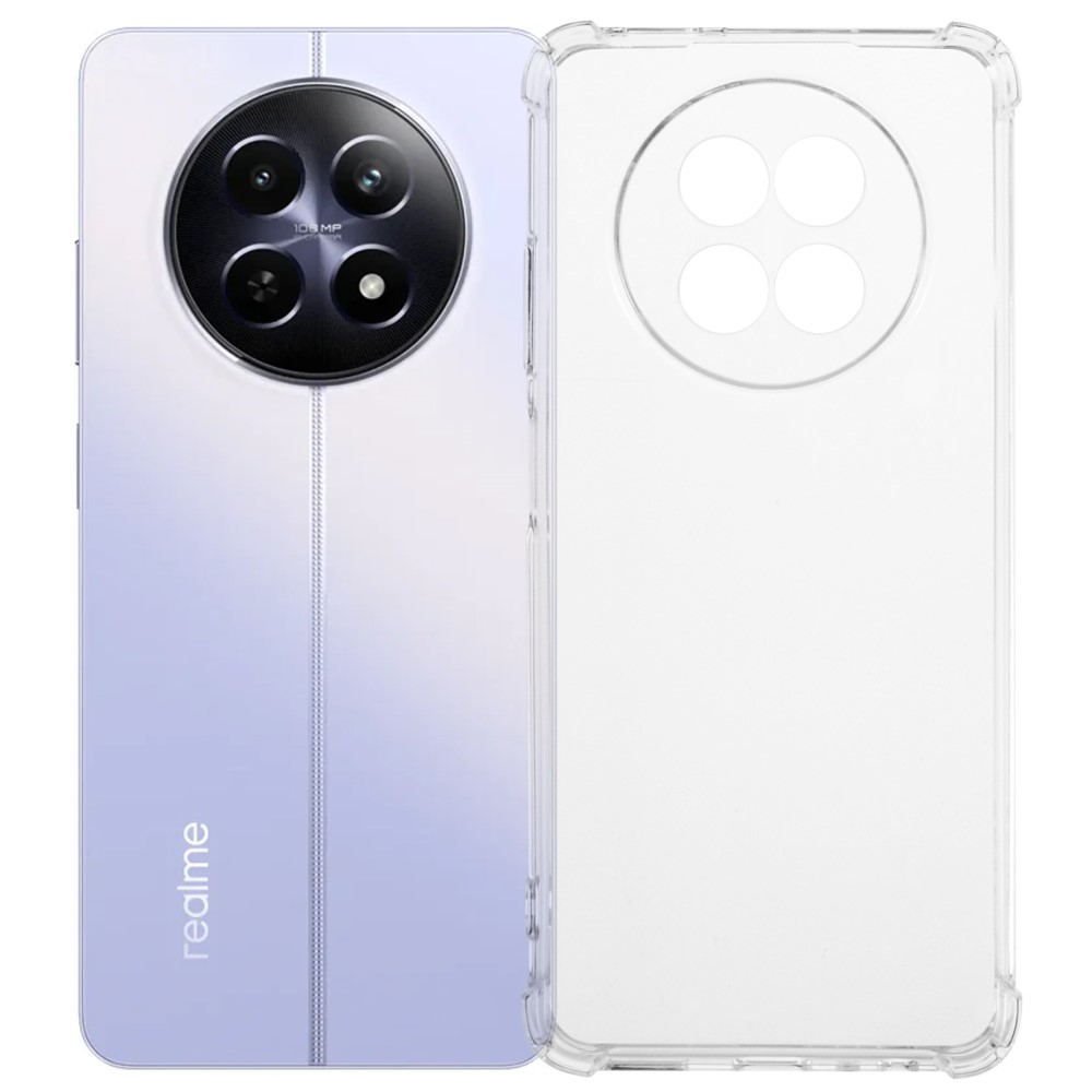 Θήκη Realme 12x 5G / 12 5G OEM Silicone Sockproof V10 Anti-Slip Transparent Πλάτη με ενισχυμένες γωνίες TPU Θήκη Realme 12x 5G / 12 5G OEM Silicone Sockproof V10 Anti-Slip Transparent Πλάτη με ενισχυμένες γωνίες TPU
