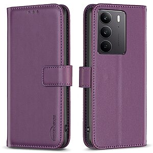Θήκη Realme C75 BINFEN COLOR Leather Wallet series 12 με βάση στήριξης