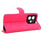 Θήκη Realme GT 7 Pro 5G OEM Leather Skin touch Feeling v2 με βάση στήριξης, υποδοχές καρτών και μαγνητικό κούμπωμα φούξια - Image 4