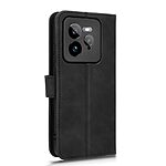 Θήκη Realme GT 7 Pro 5G OEM Leather Skin touch Feeling v2 με βάση στήριξης, υποδοχές καρτών και μαγνητικό κούμπωμα μαύρο - Image 5