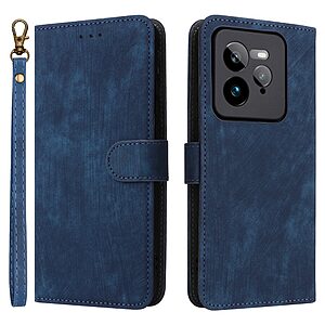 Θήκη Realme GT 7 Pro 5G Mad Mask RFID Blocking V2 Προστασία Ασύρματης Ανάγνωσης Καρτών Leather με βάση στήριξης