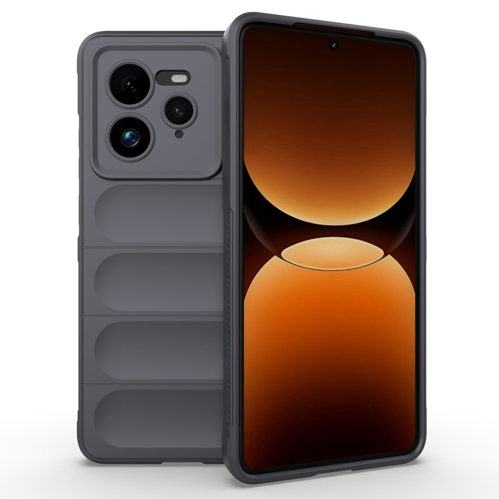 Θήκη Realme GT 7 Pro 5G Mad Mask Rugged Armor από σκληρό Premium TPU γκρι σκούρο Θήκη Realme GT 7 Pro 5G Mad Mask Rugged Armor από σκληρό Premium TPU γκρι σκούρο