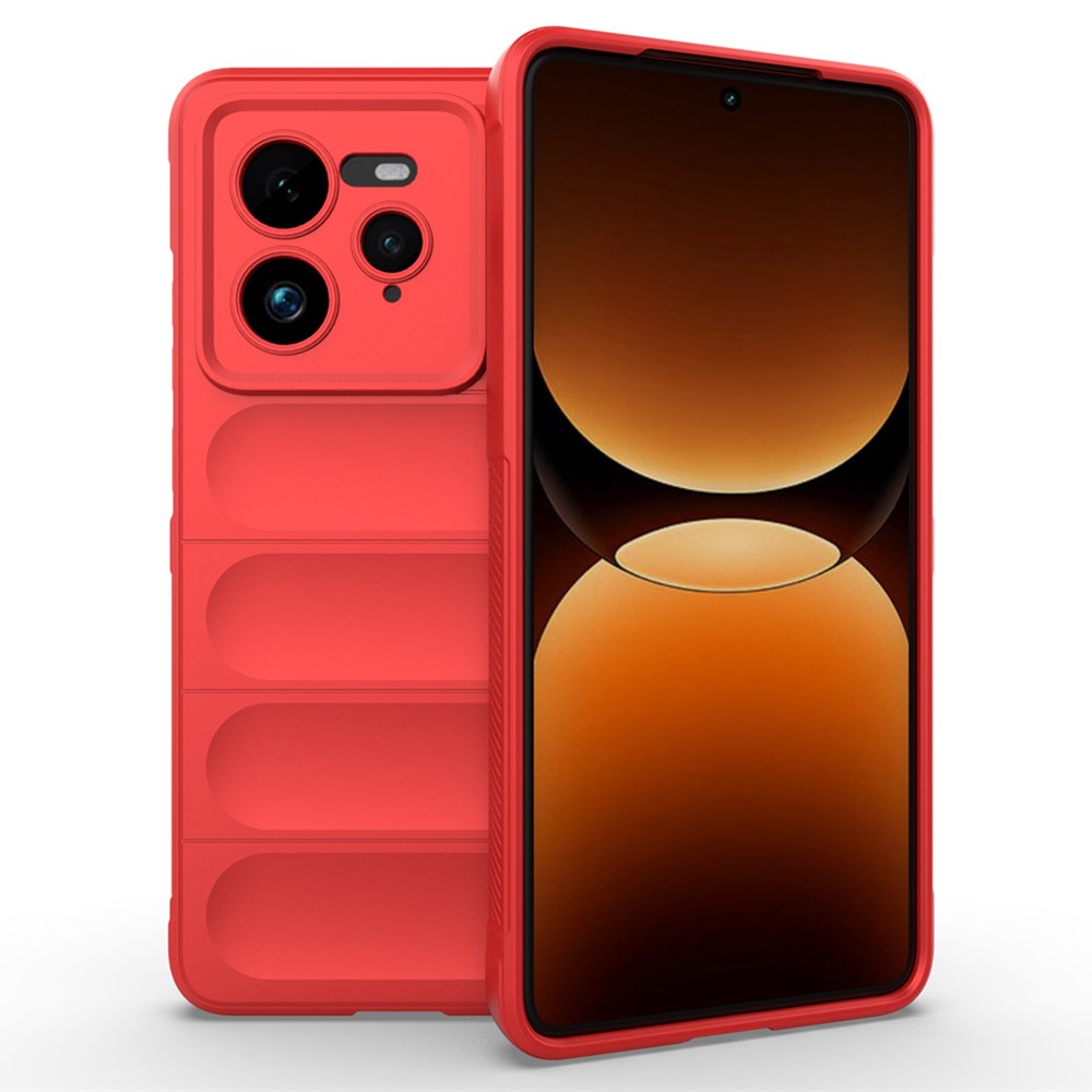 Θήκη Realme GT 7 Pro 5G Mad Mask Rugged Armor από σκληρό Premium TPU κόκκινο Θήκη Realme GT 7 Pro 5G Mad Mask Rugged Armor από σκληρό Premium TPU κόκκινο