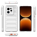 Θήκη Realme GT 7 Pro 5G Mad Mask Rugged Armor από σκληρό Premium TPU λευκό - Image 2