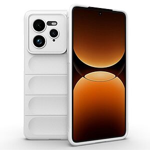 Θήκη Realme GT 7 Pro 5G Mad Mask Rugged Armor από σκληρό Premium TPU λευκό