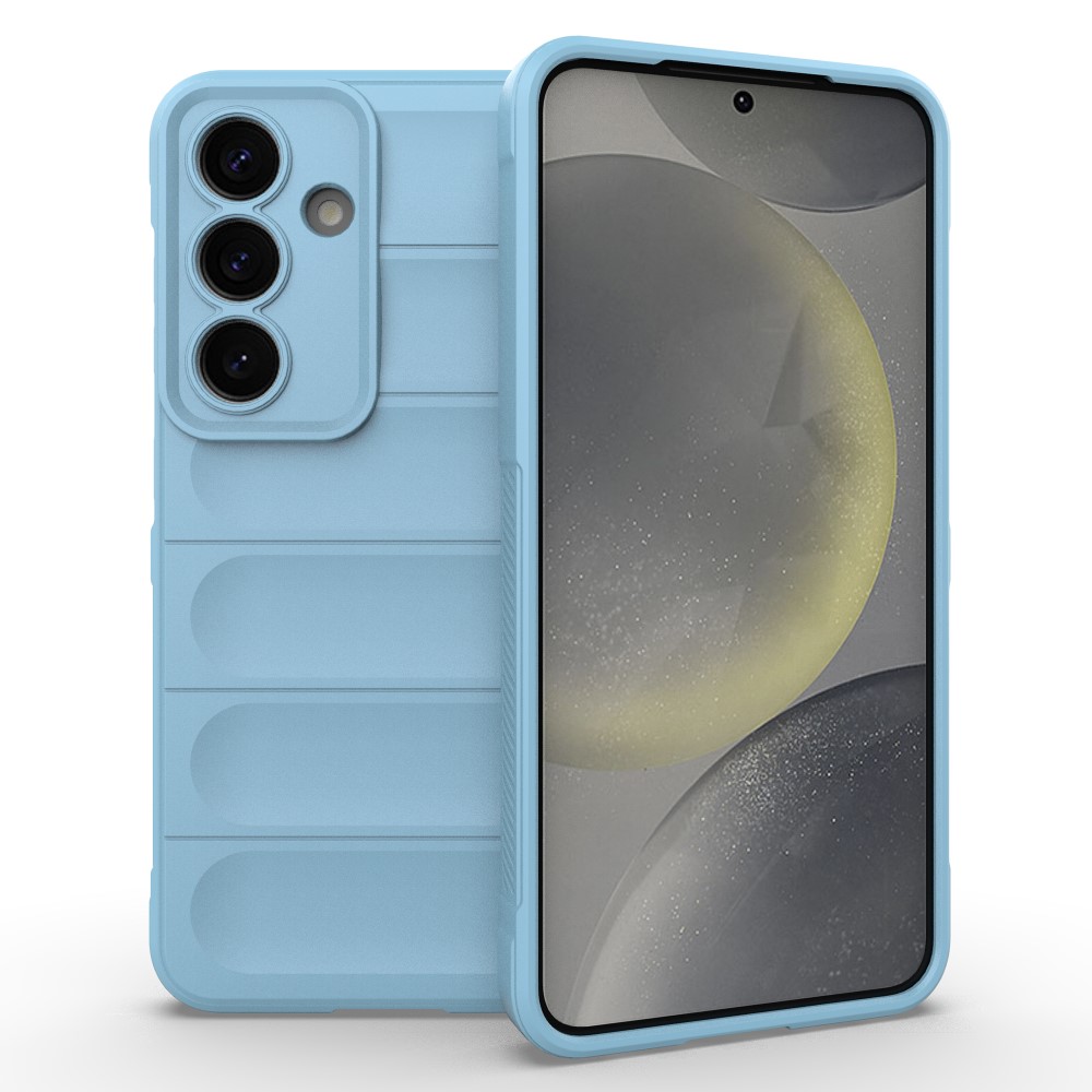 Θήκη Samsung Galaxy S25 5G Mad Mask Rugged Armor από σκληρό Premium TPU γαλάζιο Θήκη Samsung Galaxy S25 5G Mad Mask Rugged Armor από σκληρό Premium TPU γαλάζιο