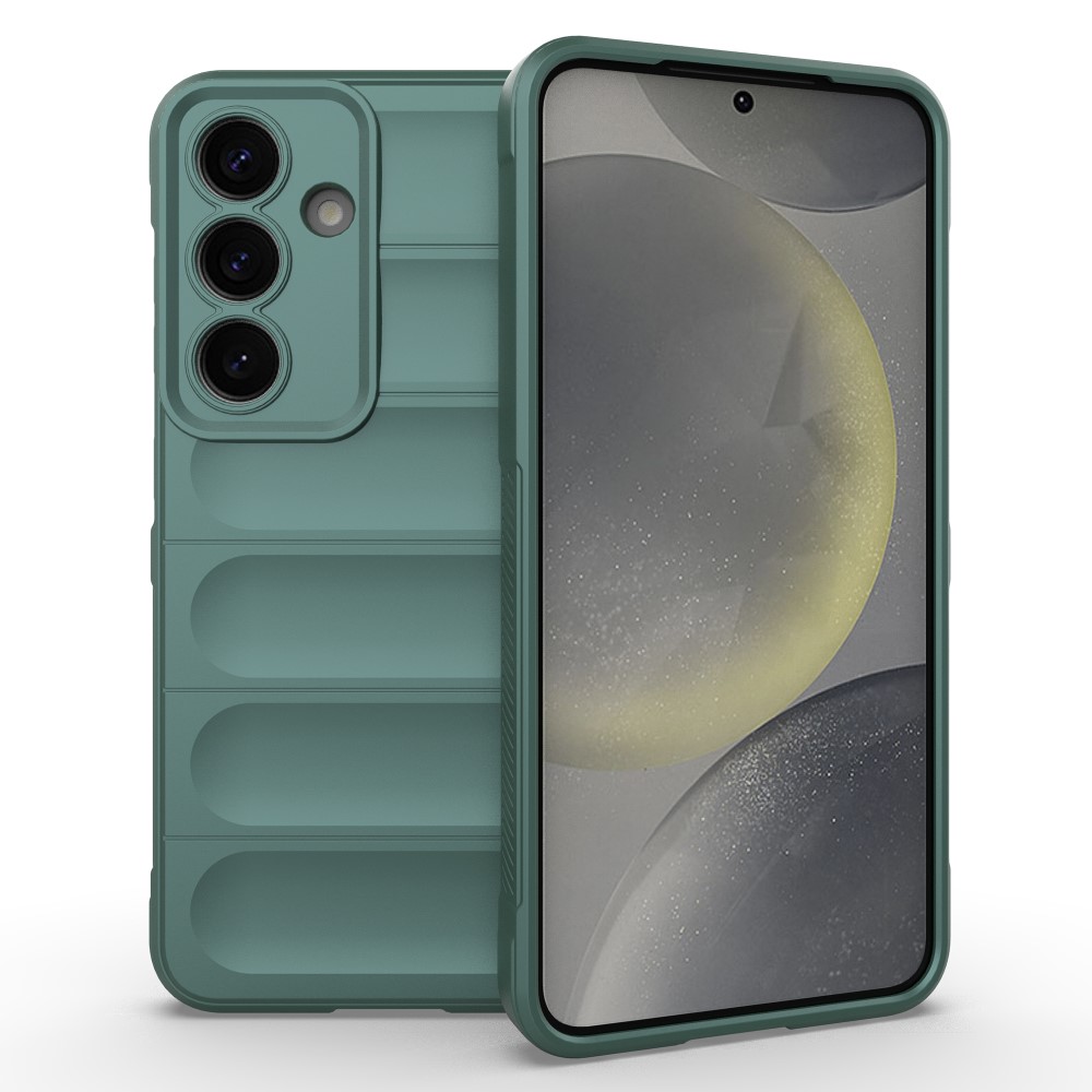 Θήκη Samsung Galaxy S25 5G Mad Mask Rugged Armor από σκληρό Premium TPU πράσινο Θήκη Samsung Galaxy S25 5G Mad Mask Rugged Armor από σκληρό Premium TPU πράσινο