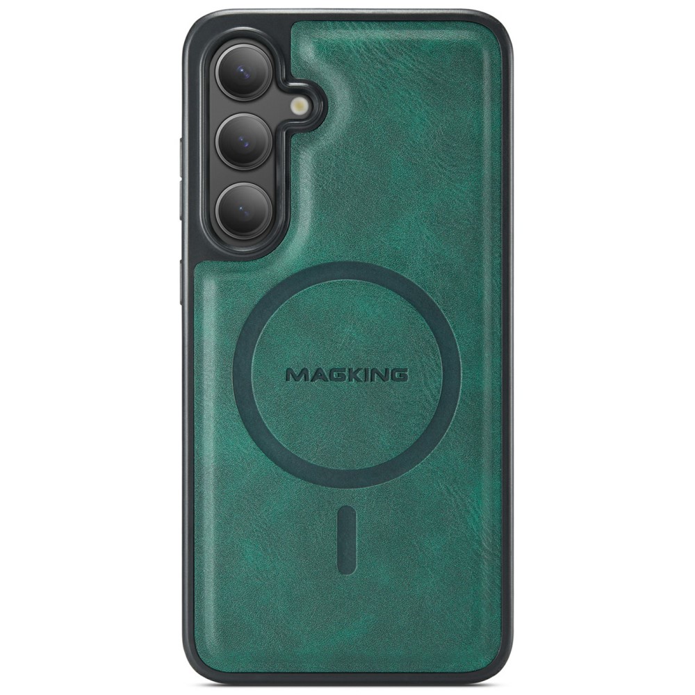 Θήκη Samsung Galaxy S25 5G MAGKING PU Leather Sockproof Series Πλάτη από σκληρό πλαστικό Θήκη Samsung Galaxy S25 5G MAGKING PU Leather Sockproof Series Πλάτη από σκληρό πλαστικό