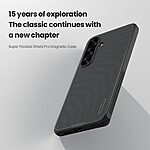 Θήκη Samsung Galaxy S25 5G NiLLkin Super Frosted Shield Pro Series Πλάτη από Premium σκληρό TPU πράσινο - Image 5