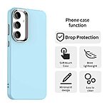 Θήκη Samsung Galaxy S25 5G / S24 5G Mad Mask Anti Drop με ενισχυμένες γωνίες από Premium ανθεκτικό TPU γαλάζιο - Image 2