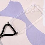 Θήκη Samsung Galaxy S25 5G OEM Silicone Sockproof Transparent πλάτη με κορδόνι από αντικραδασμικό TPU - Image 2