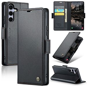 Θήκη Samsung Galaxy S25 Plus 5G / S24 Plus 5G CASEME 023 Series Πορτοφόλι με βάση στήριξης