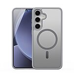 Θήκη Samsung Galaxy S25 Plus 5G / S24 Plus 5G DUX DUCIS Yind Series Sockproof συμβατό με MagSafe φορτιστή Πλάτη TPU γκρι