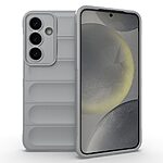 Θήκη Samsung Galaxy S25 Plus 5G / S24 Plus 5G Mad Mask Rugged Armor από σκληρό Premium TPU γκρι ανοιχτό