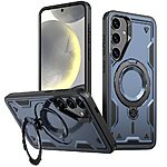 Θήκη Samsung Galaxy S25 Plus 5G / S24 Plus 5G Mad Mask Πλάτη Military Protection με Μαγνητικό δαχτυλίδι