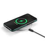 Θήκη Samsung Galaxy S25 Plus 5G / S24 Plus 5G MAGKING PU Leather Sockproof Series Πλάτη από σκληρό πλαστικό ,συμβατό με magsafe φορτιστή και επένδυση δερματίνης πράσινο - Image 4