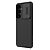 Θήκη Samsung Galaxy S25 Plus 5G / S24 Plus 5G NiLLkin Camshield Texture Pro Magnetic Series Πλάτη με προστασία για την κάμερα από σκλήρό Premium TPU μαύρο