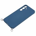 Θήκη Samsung Galaxy S25 Plus 5G / S24 Plus 5G OEM Soft Silicone Sockproof v3 πλάτη με κορδόνι από αντικραδασμικό TPU μπλε σκούρο - Image 5