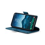 Θήκη Samsung Galaxy S25 Ultra 5G CASEME 023 Series Πορτοφόλι με βάση στήριξης, υποδοχές καρτών και μαγνητικό κούμπωμα από συνθετικό δέρμα και TPU πετρόλ - Image 4