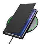 Θήκη Samsung Galaxy S25 Ultra 5G DUX DUCIS Skin Pro Series με βάση στήριξης, υποδοχή καρτών και μαγνητικό κούμπωμα Flip Wallet από συνθετικό δέρμα και TPU μαύρο - Image 5