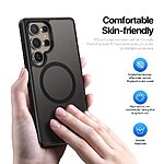 Θήκη Samsung Galaxy S25 Ultra 5G DUX DUCIS Yind Series Sockproof συμβατό με MagSafe φορτιστή Πλάτη TPU μαύρο - Image 5