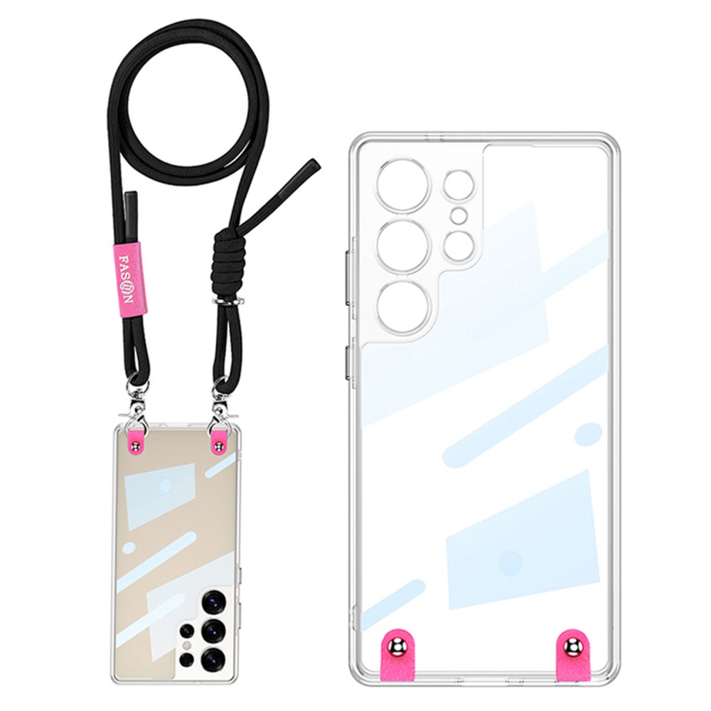 Θήκη Samsung Galaxy S25 Ultra 5G GKK Διάφανο Ανθεκτικό κάλυμμα Κατασκευή από Σκληρό Υλικό και Αποσπώμενο Λουρί Μεταφοράς μαύρο Θήκη Samsung Galaxy S25 Ultra 5G GKK Διάφανο Ανθεκτικό κάλυμμα Κατασκευή από Σκληρό Υλικό και Αποσπώμενο Λουρί Μεταφοράς μαύρο