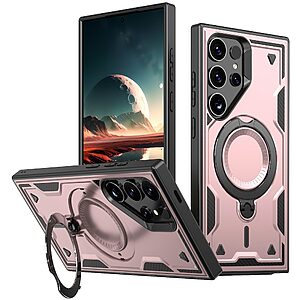 Θήκη Samsung Galaxy S25 Ultra 5G Mad Mask Πλάτη Military Protection με Μαγνητικό δαχτυλίδι