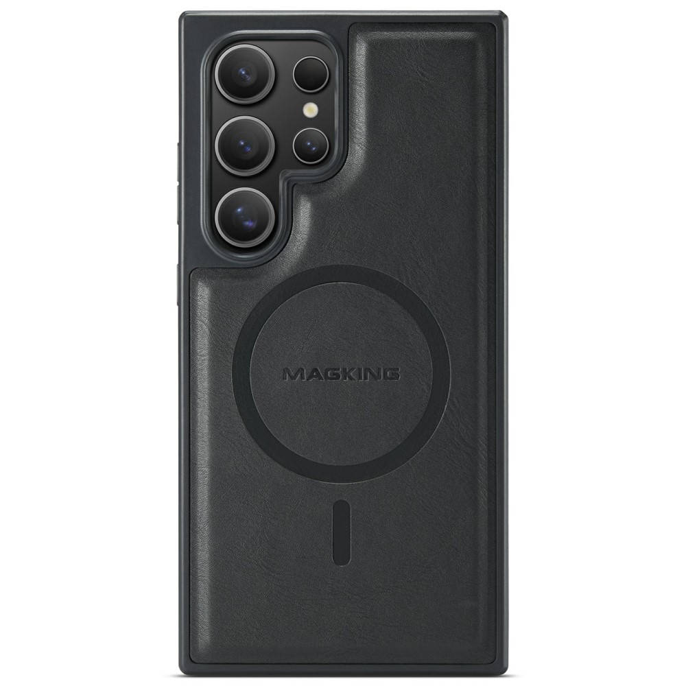 Θήκη Samsung Galaxy S25 Ultra 5G MAGKING PU Leather Sockproof Series Πλάτη από σκληρό πλαστικό Θήκη Samsung Galaxy S25 Ultra 5G MAGKING PU Leather Sockproof Series Πλάτη από σκληρό πλαστικό