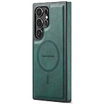 συμβατό με magsafe φορτιστή και επένδυση δερματίνης πράσινο