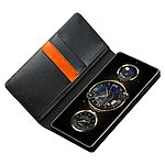 Θήκη Samsung Galaxy S25 Ultra 5G QIALINO book v2 από Premium αυθεντικό δέρμα Genuine Cowhide μαύρο - Image 2