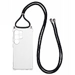 Θήκη Samsung Galaxy S25 Ultra 5G OEM Silicone Sockproof Transparent πλάτη με κορδόνι από αντικραδασμικό TPU