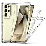Θήκη Samsung Galaxy S25 Ultra 5G OEM Transparent Full Cover Case 360° από TPU Frame