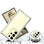 Θήκη Samsung Galaxy S25 Ultra 5G OEM Transparent Full Cover Case 360° από TPU Frame - Image 3