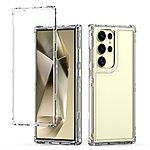 Θήκη Samsung Galaxy S25 Ultra 5G OEM Transparent Full Cover Case 360° από TPU Frame - Image 5