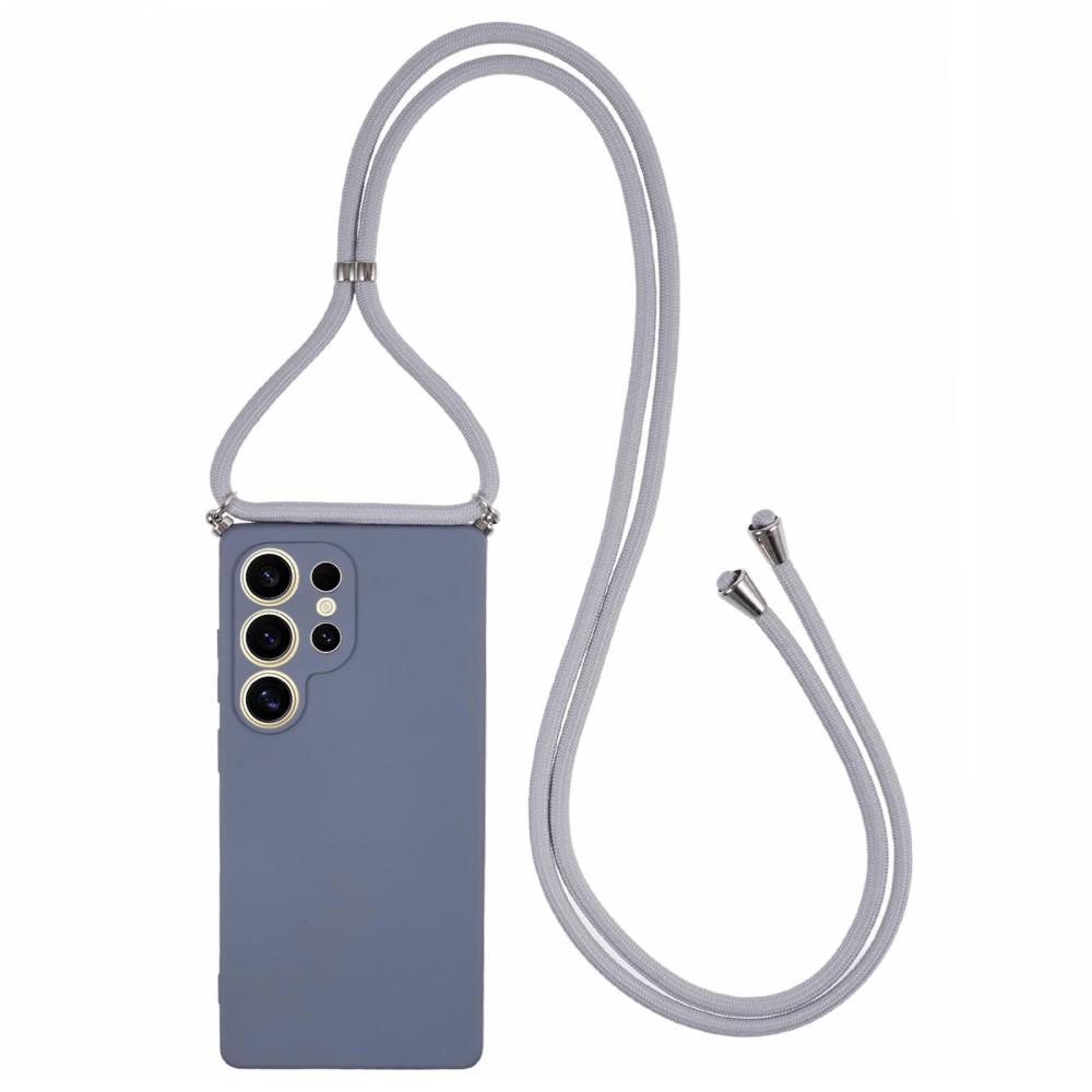 Θήκη Samsung Galaxy S25 Ultra 5G OEM Soft Silicone Sockproof πλάτη με κορδόνι από αντικραδασμικό TPU γκρι Θήκη Samsung Galaxy S25 Ultra 5G OEM Soft Silicone Sockproof πλάτη με κορδόνι από αντικραδασμικό TPU γκρι