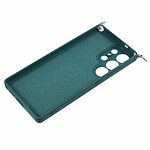 Θήκη Samsung Galaxy S25 Ultra 5G OEM Soft Silicone Sockproof πλάτη με κορδόνι από αντικραδασμικό TPU πράσινο σκούρο - Image 5