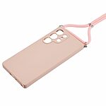Θήκη Samsung Galaxy S25 Ultra 5G OEM Soft Silicone Sockproof πλάτη με κορδόνι από αντικραδασμικό TPU ροζ - Image 3