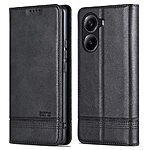 Θήκη Xiaomi Poco X7 Pro 5G AZNS Litchi Retro V4 Texture Leather με βάση στήριξης