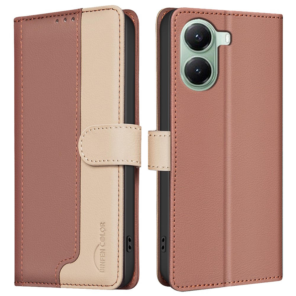Θήκη Xiaomi Poco X7 Pro 5G BINFEN COLOR Leather Wallet Double Stitching Lines series 13 με βάση στήριξης Θήκη Xiaomi Poco X7 Pro 5G BINFEN COLOR Leather Wallet Double Stitching Lines series 13 με βάση στήριξης